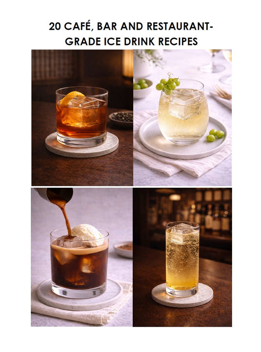 20 Cafe Bar and Restaurant-Grade Ice Drink Recipes (Free!)
